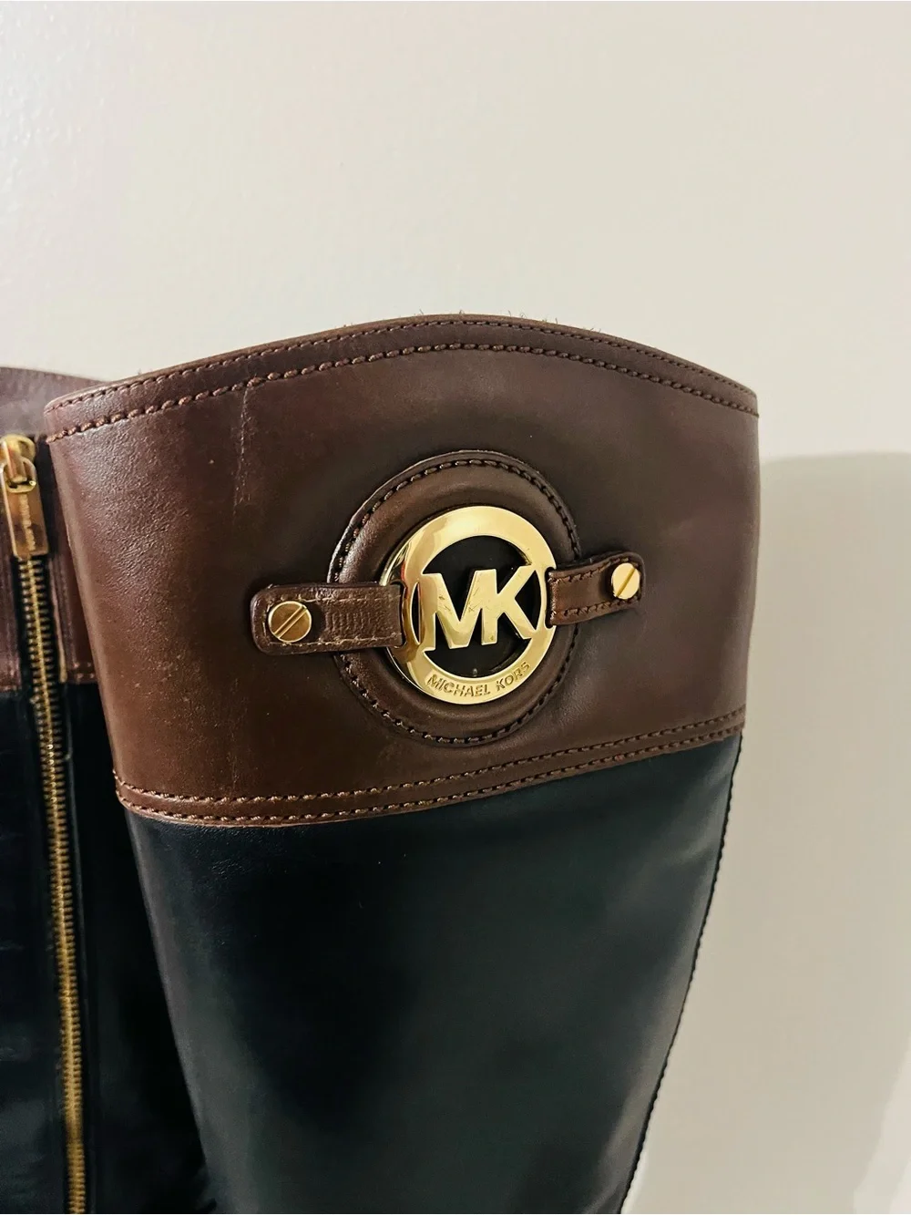 Michael Kors Stockard Leather Tall Riding Boot 5.5M